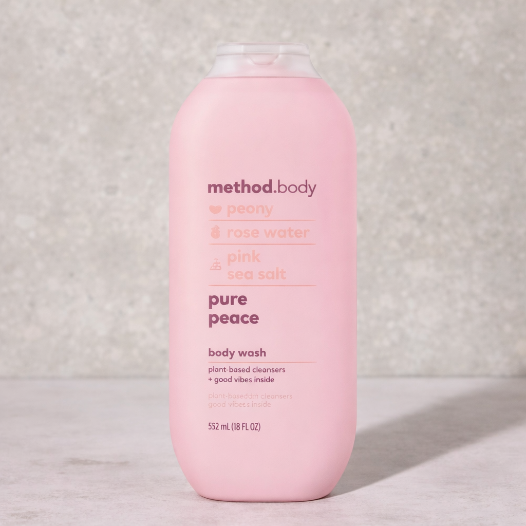Method - Pure Peace Body Wash Peony Rose Water & Pink Sea Salt